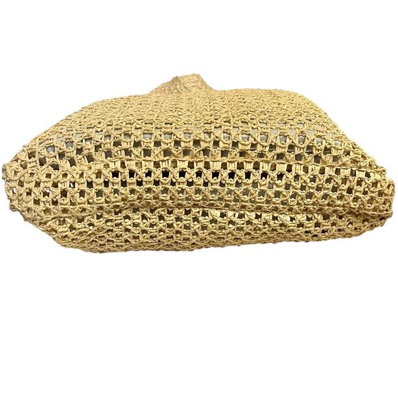 Jean Paul Gaultier Parfums Sparkling Straw Tote Bag Handbag - Picture 10 of 12